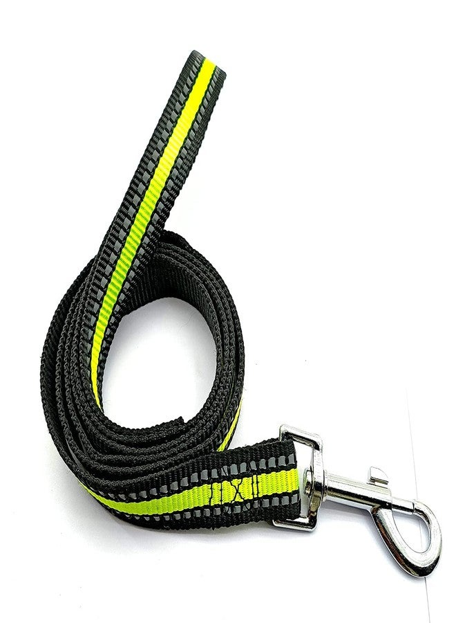 Pups&Pets Pets Reflective Harness with Leash | Adjustable Durable 0.75 inch Vest Harness and Leash | Comfortable Walking Harness Set for pet & Dog (Green) - Image 3